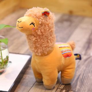 Boneka Hewan Alpaca Bahan Plush Lembut Untuk Mainan Anak Shopee