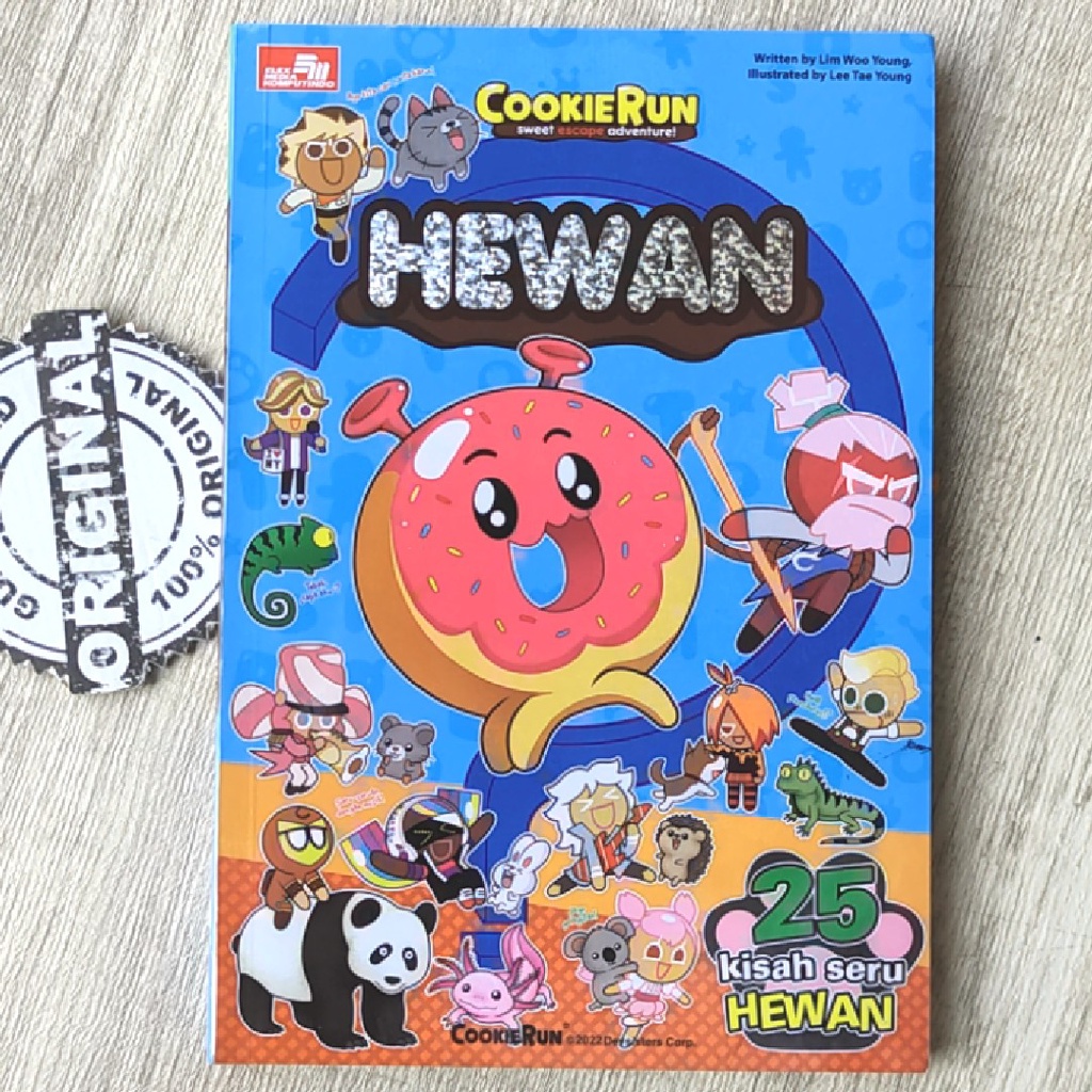 Buku Cookie Run Sweet Escape Adventure! - Hewan by Seoul Cultural P