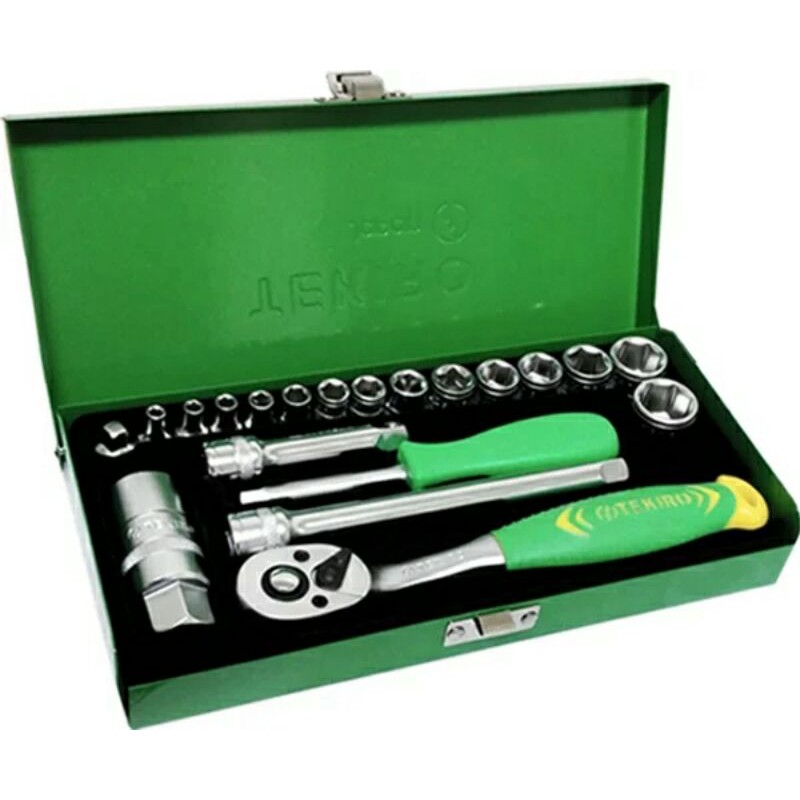 Kunci set tekiro 21 pcs - kunci sok set tekiro - kunci socket tekiro