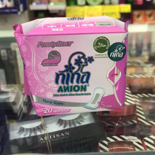 Nina Anion Pantyliner 15cm 20Lembar