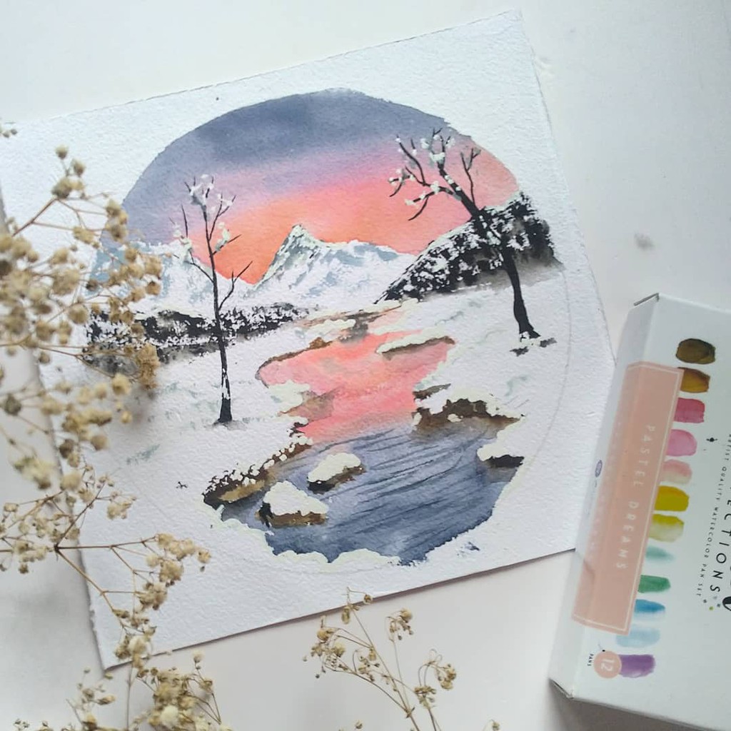 Art Philosophy - Watercolor Confections Pastel Dreams