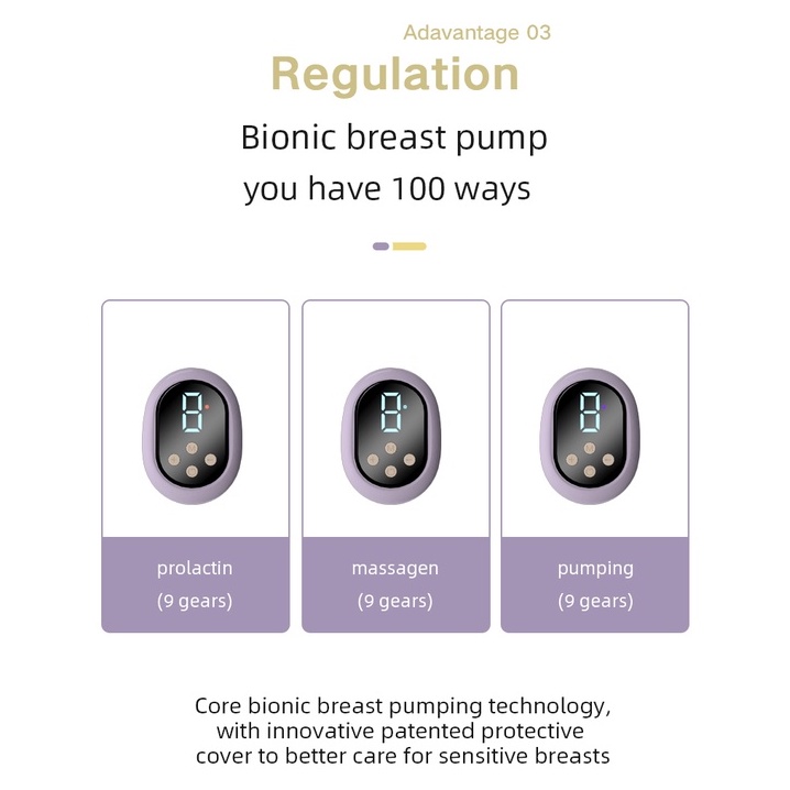 Rechargeable Single Electric Breast Pump RH-289 / Pompa ASI Elektrik Portable Rechargeable / BISA DI CHARGE