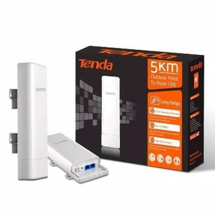 Tenda Outdoor cpe 03 5KM access point wireless router repeater wifi extender original penguat sinyal