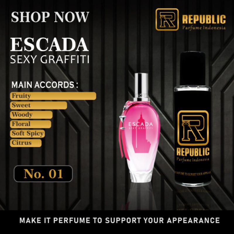 ESCADA SEXY GRAFFITI by Republic Parfume Indonesia