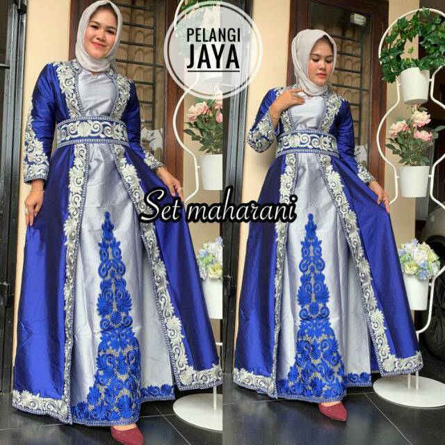 Set maharani/abaya bordir maharani