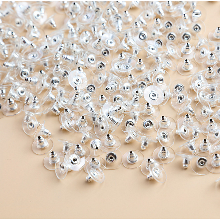 90Pcs Alloy Earring Backs Stoppers Earnuts Stud Earring Stopper Back Plugs DIY Jewelry Findings Accessories Making