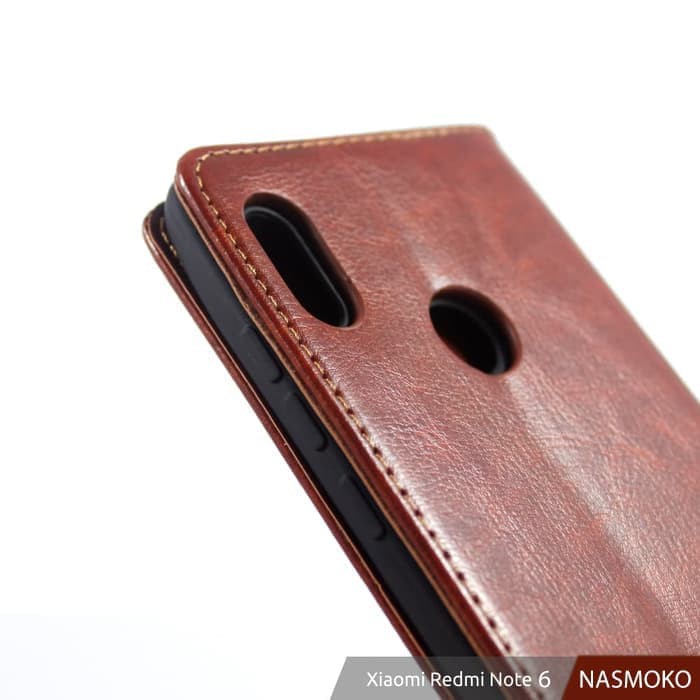 flip Wallet Leather Case Xiaomi redmi note 6 pro