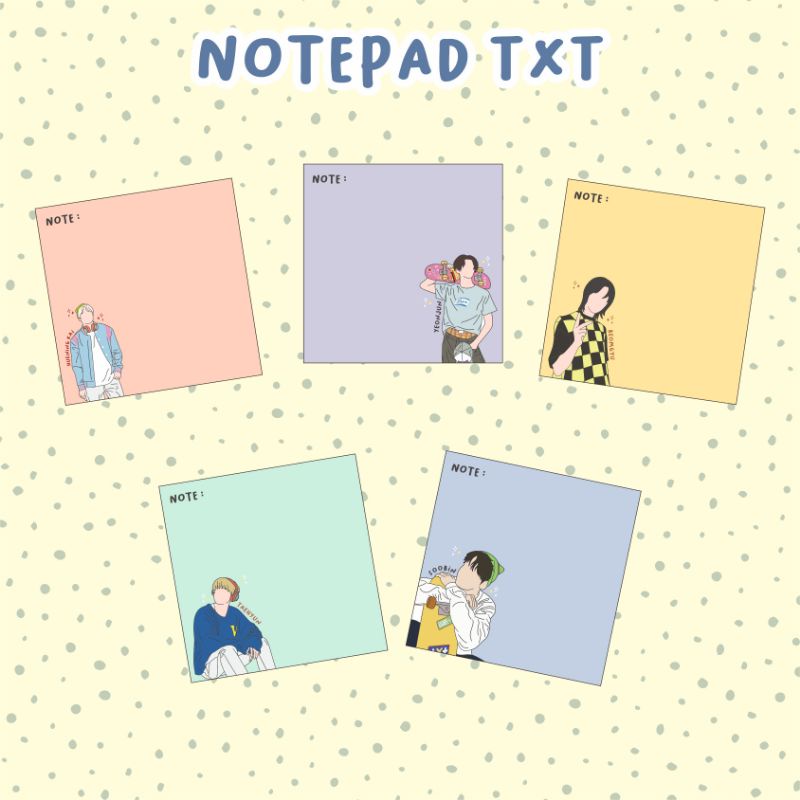 

notepad txti kpop