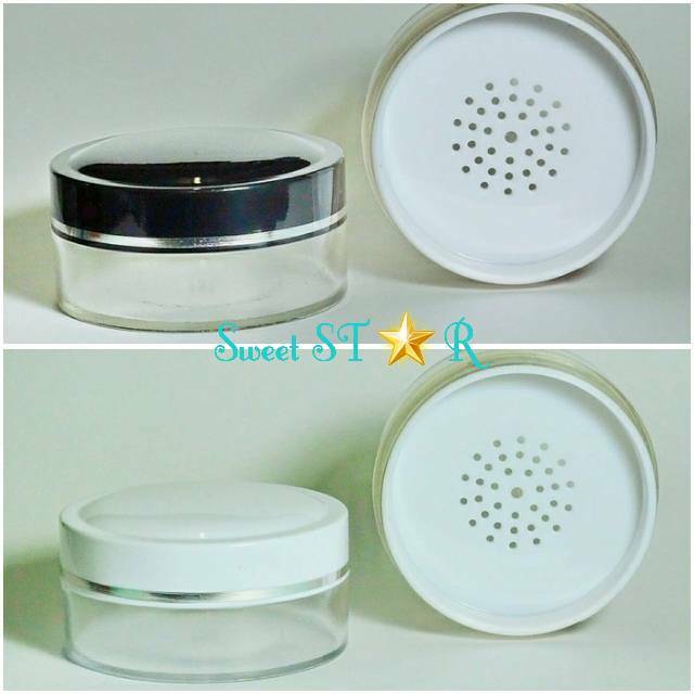 ☆ Tempat Bedak Tabur | Wadah bedak tabur | Pot Powder