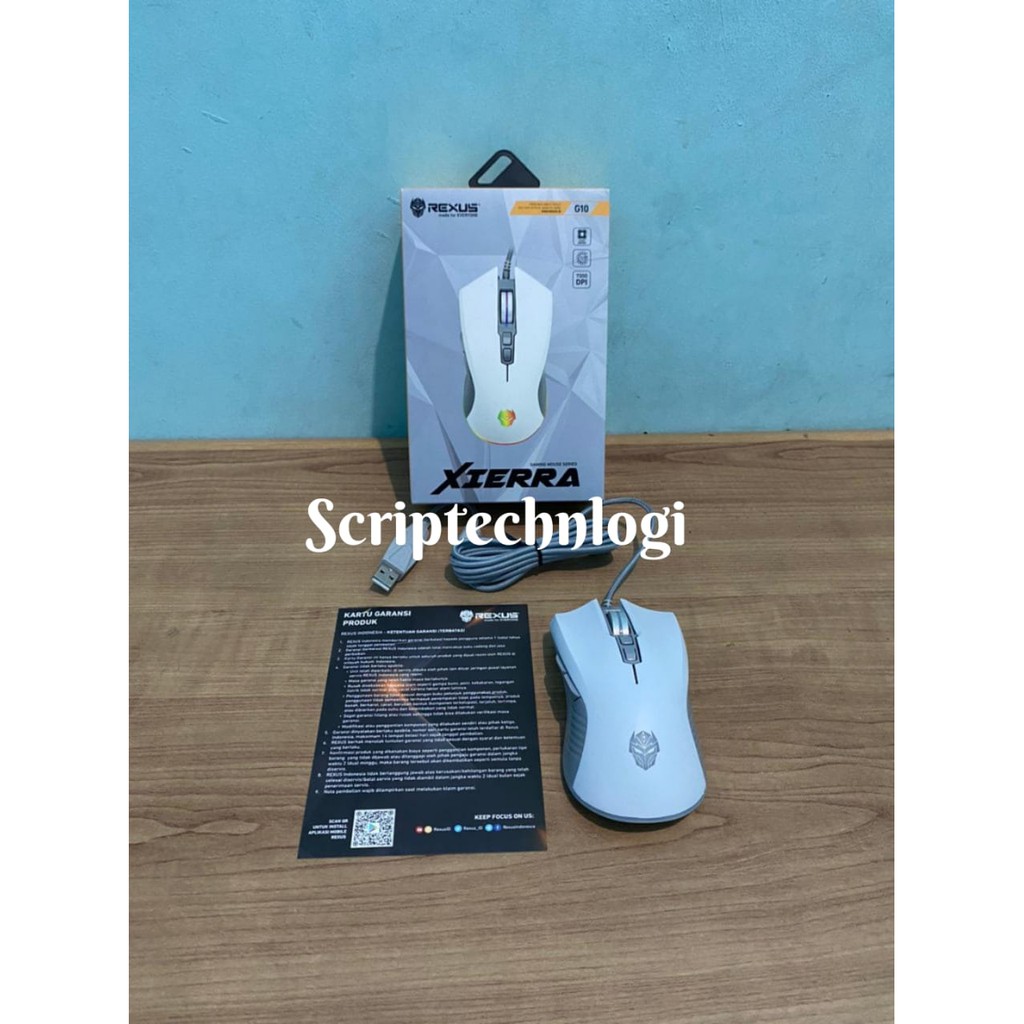 Rexus Mouse Gaming Xierra G10