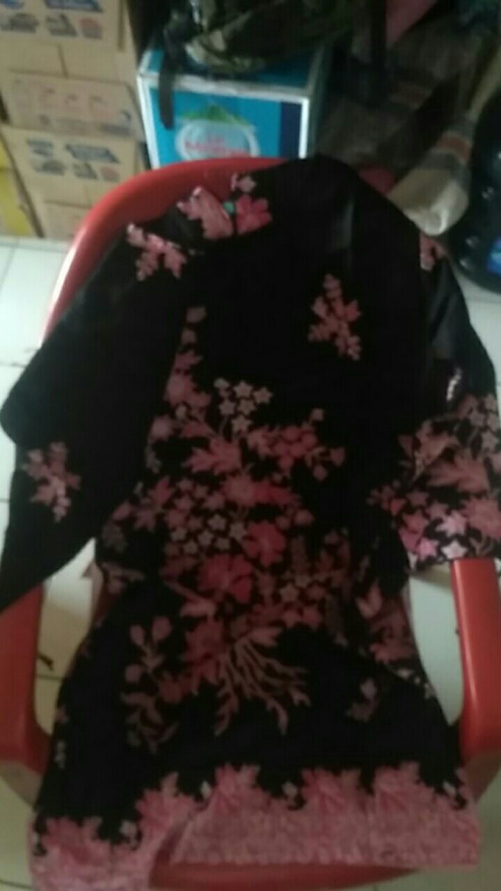 #bayar Di Tempat Terlaris Serut Genes Jelita Tunic Navbor Yelbor Whitbor Creambor Tunik Batik Modern