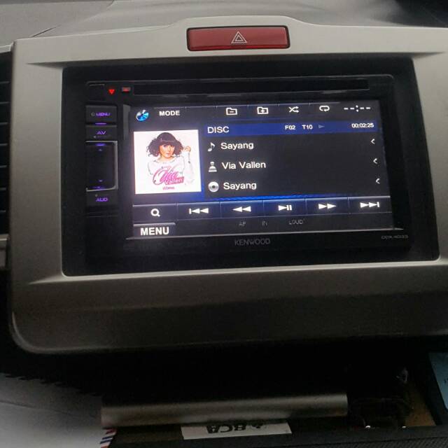 Audio mobil freed merk kenwood