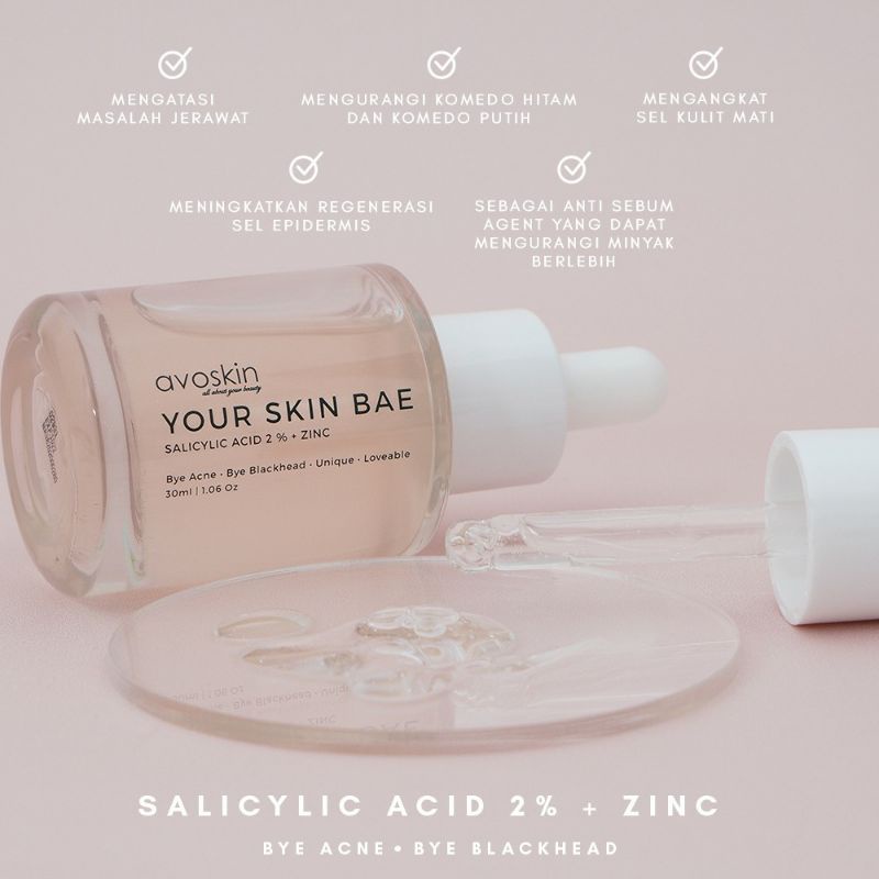 Avoskin Your Skin Bae Salicylic Acid 2% + Zinc