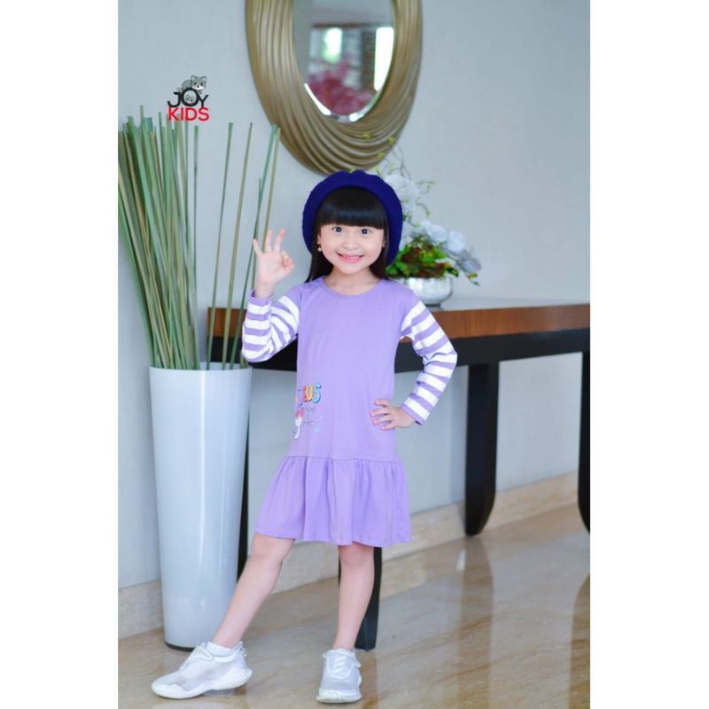 Dress Tunik Anak Perempuan / Kaos Tunik Anak Lengan Panjang Longsleeve 2-7 tahun