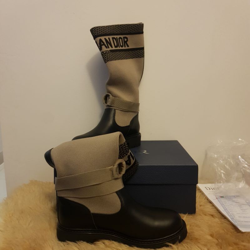 Dior high boots (mirror authentic quality) second size 38