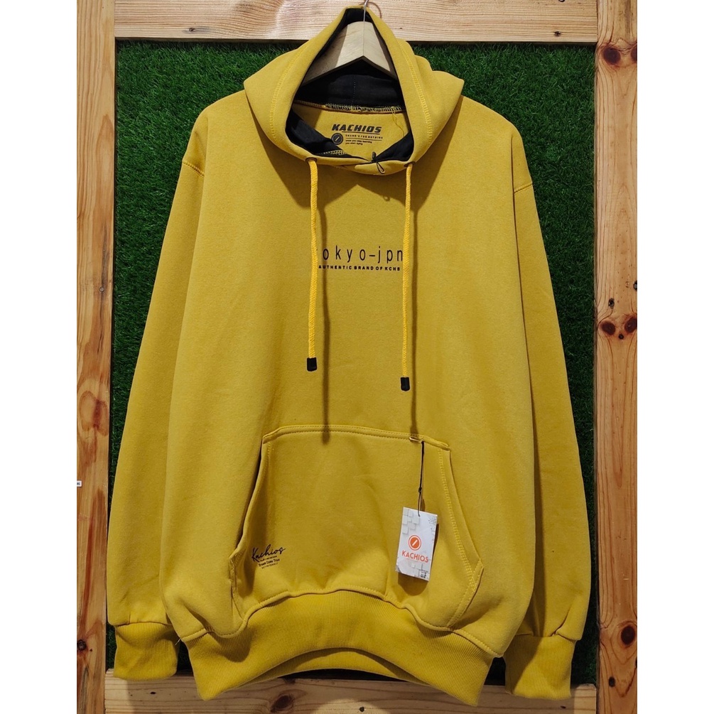 hoodie distro pria original bahan flece sweater oversize pria xxl ziper hoodie hijau botol SLSL.STORE