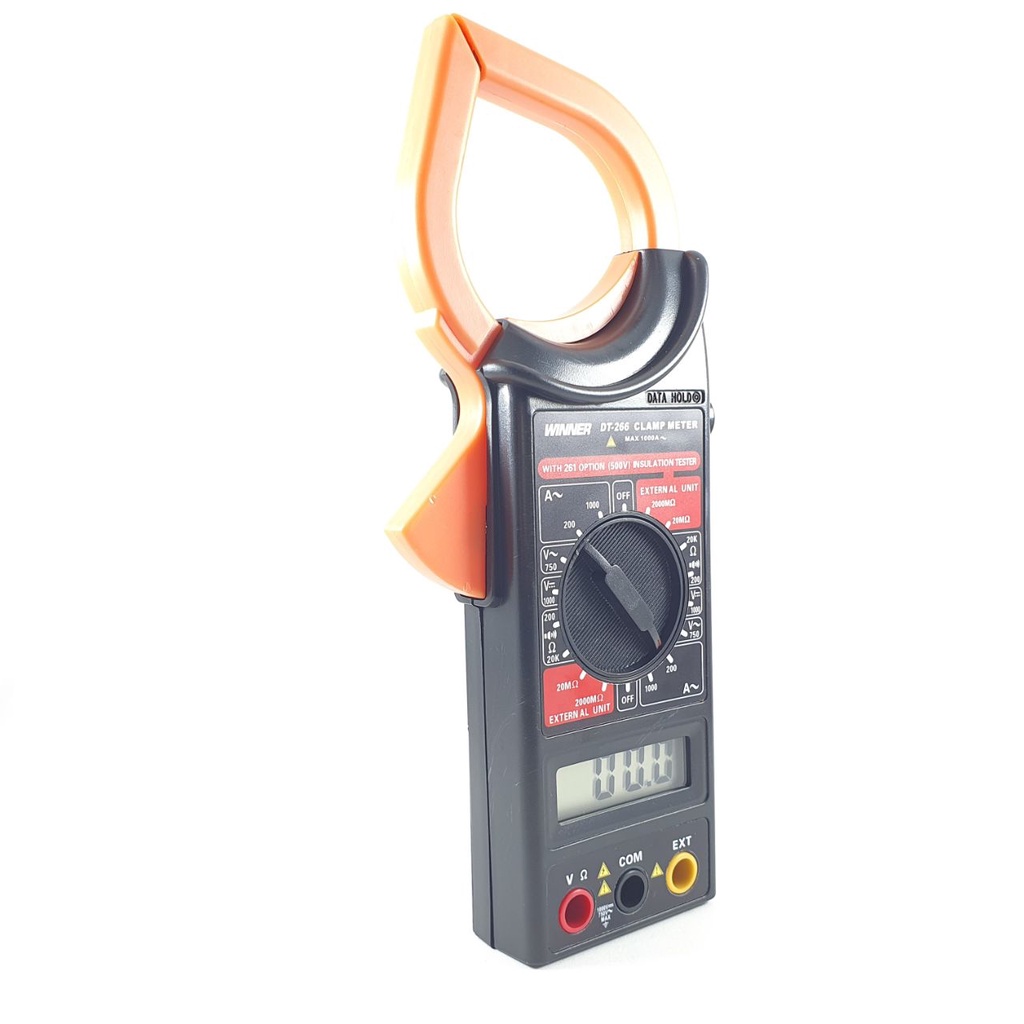 Tang Ampere Digital Winner DT266 Clamp Meter DT-266 Ukuran Besar