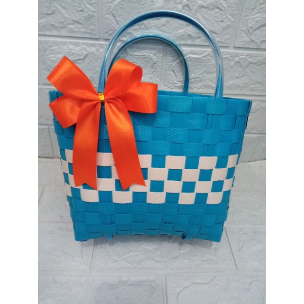 tas anyam / tas hampers/ tas souvenir murah