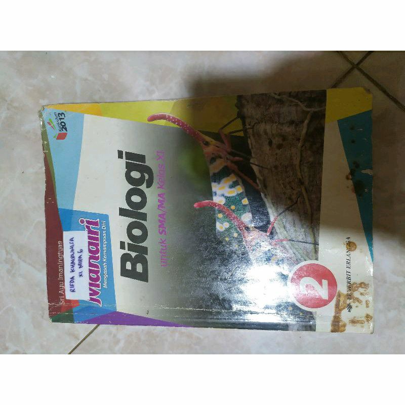 buku mandiri erlangga biologi kls 2