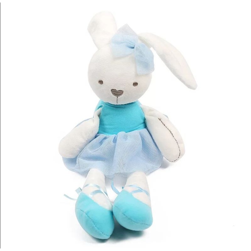 (Ganbaru) Boneka kelinci lucu ballerina boneka bunny plush / boneka papas mamas mainan anak