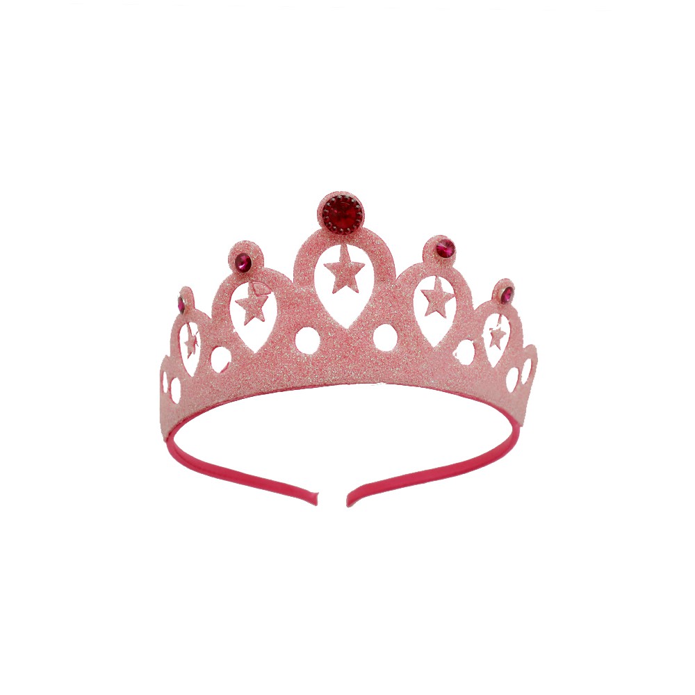 Stroberi Crown Glitter Hairband