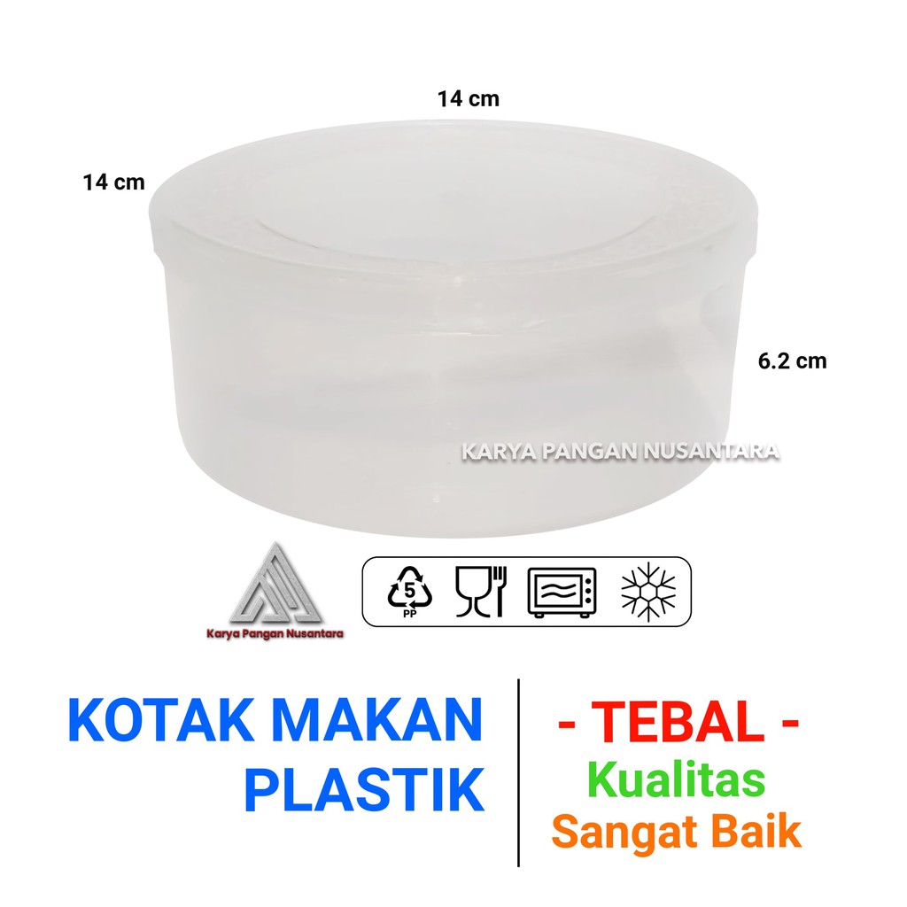 TOPLES KUE KERING / KOTAK KUE NASTAR / TOPLES PLASTIK BUNDAR /  KOTAK KUE BUNDAR / SEALWARE 750 ml