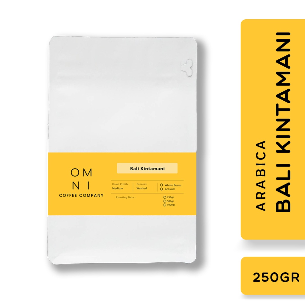 

Kopi Arabika Bali Kintamani 250gr (Biji / Bubuk)