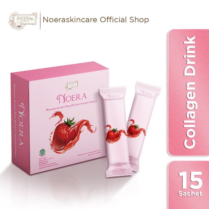 Noera Collagen Drink Noeraskincare | Suplemen Pemutih Kulit BPOM Noera Drink Me Collagen
