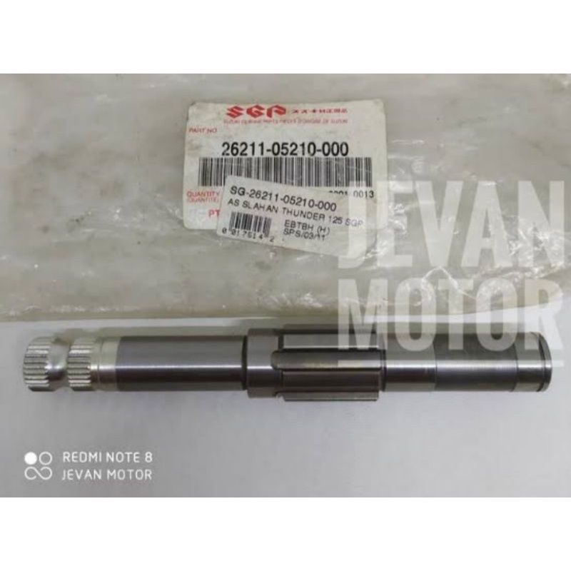 As kick starter stater Suzuki Thunder 125 Ori