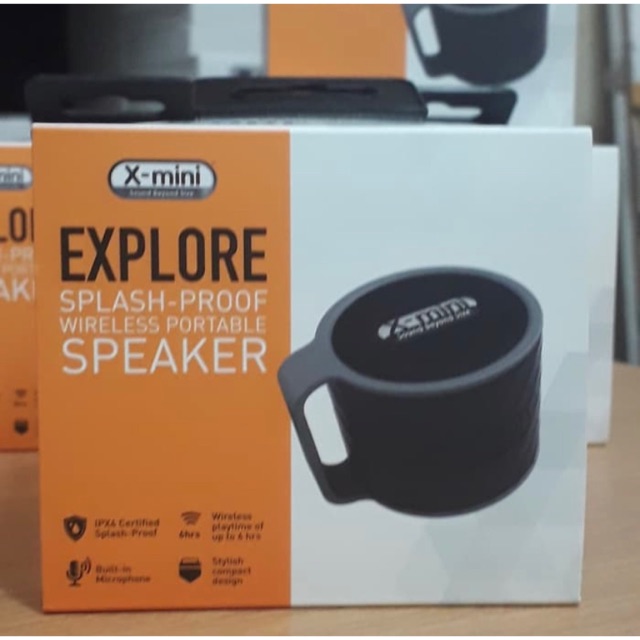 Original Speaker X-Mini Explore Bluetooth Portable Wireless Speaker X Mini Splashproof