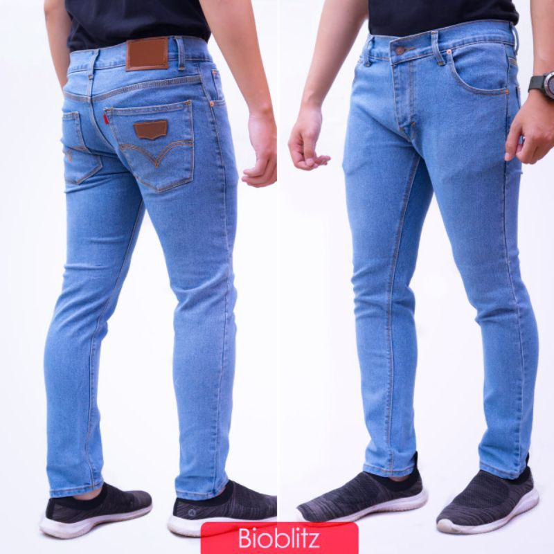 celana jeans pria/celana jeans slim fit
