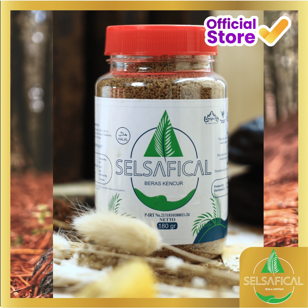 

GULA AREN BERAS KENCUR | 100% NATURAL | GULA SEMUT | SELSAFICAL | BERAS KENCUR