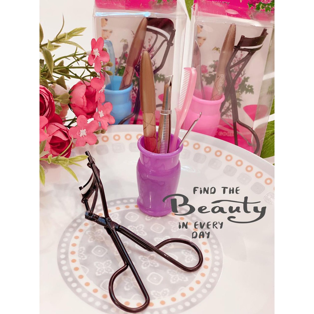 MATAHARIGROSIR - PAKET EYELASH 6IN1 | SET GALENCO KENDI ISI 6 | PENJEPIT BULUMATA 6IN1 MURAH