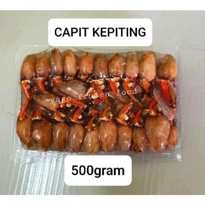 

Capit kepiting 500gr