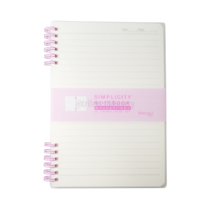 WENGU Notebook Spiral Polos Simplicity B5