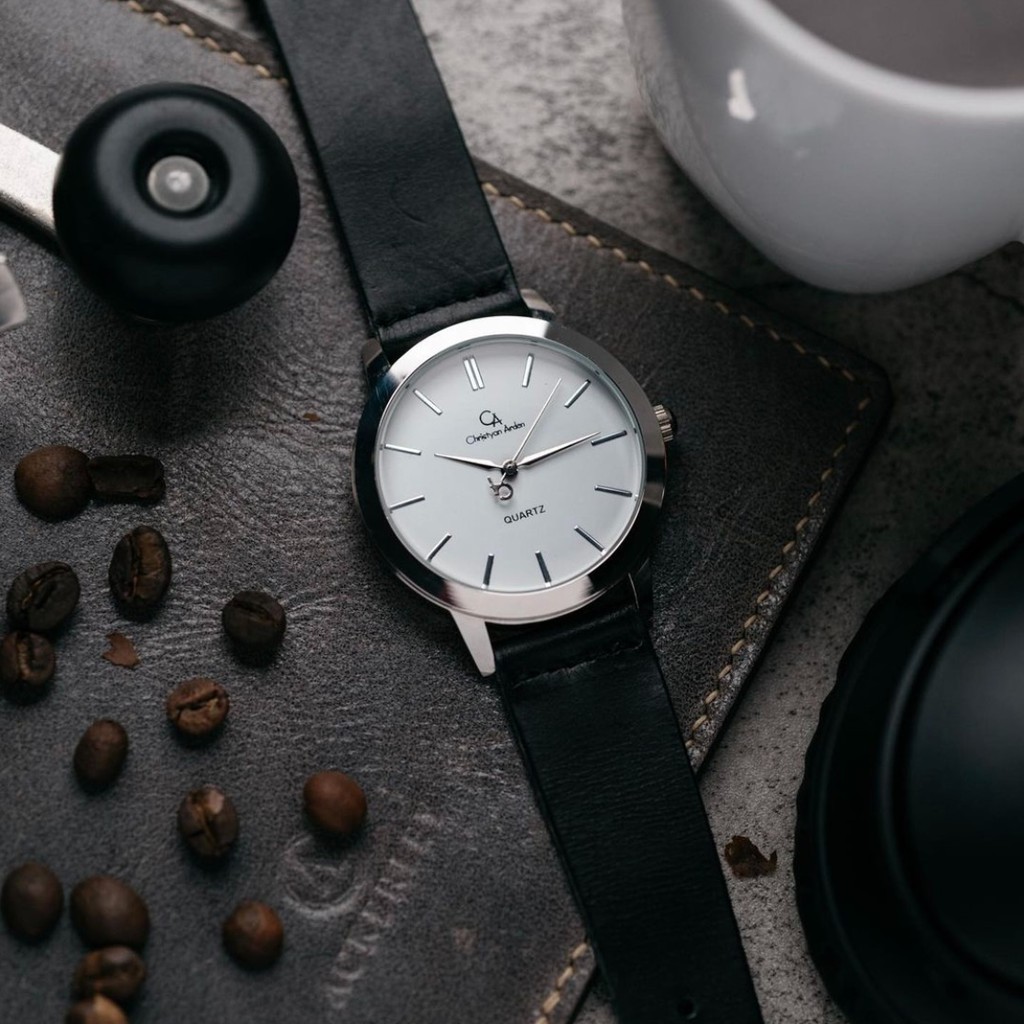 Original Jam Tangan Kulit Christyan Arden Galena CA3216 Around The World Edition Water Resistant