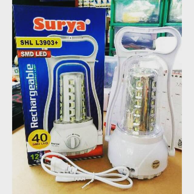 Lampu Emergency LED Surya SHL L3903+