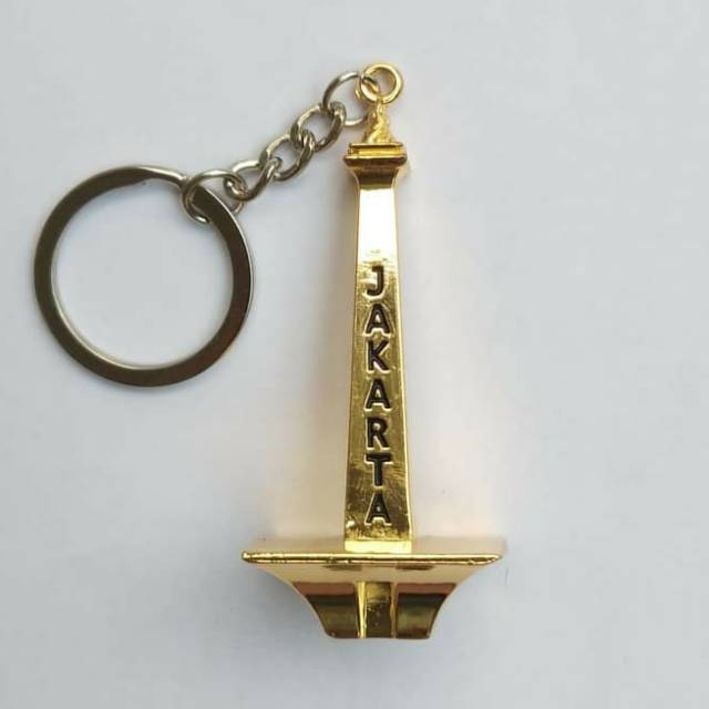 Souvenir gantungan kunci Tugu Monas oleh oleh Jakarta Souvenir gantungan kunci Tugu Monas oleh oleh Jakarta