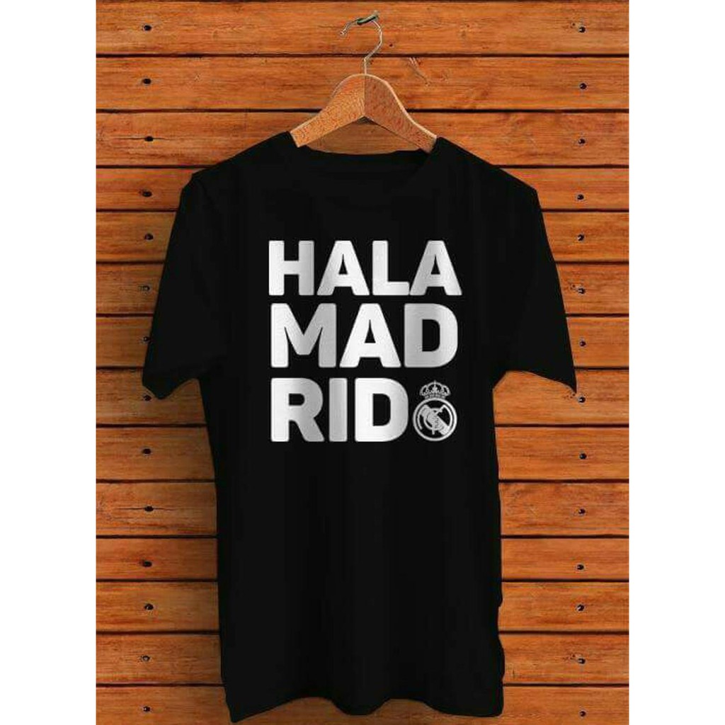 Promo KAOS BOLA HALA MADRID BIG SIZE  KAOS REAL MADRID BIG SIZE XXXL XXXXL Diskon