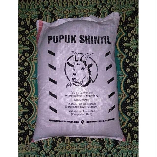 Pupuk kandang srintil sudah halus