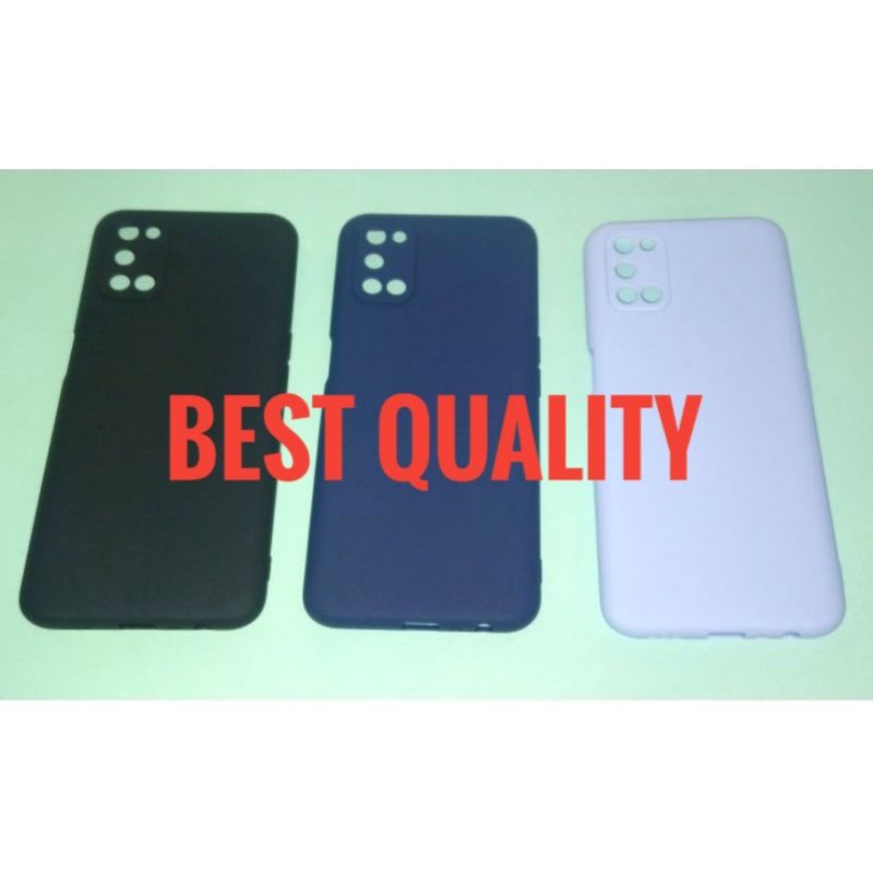 case oppo A92 # softcase hp oppo A92 / Liquid Silicone Anti-Slip Shockproof Phone Cover BY