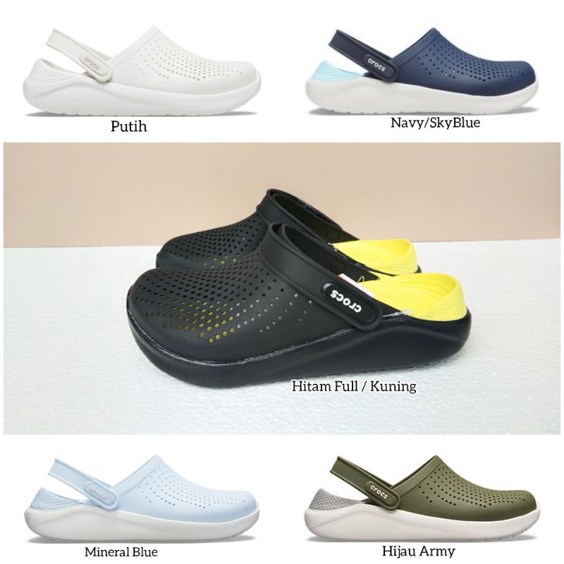 Sandal Crocs Unisex LiteRide Clog / Sandal Crocs / Sandal Pria Dan Wanita / Sepatu Sandal Crocs