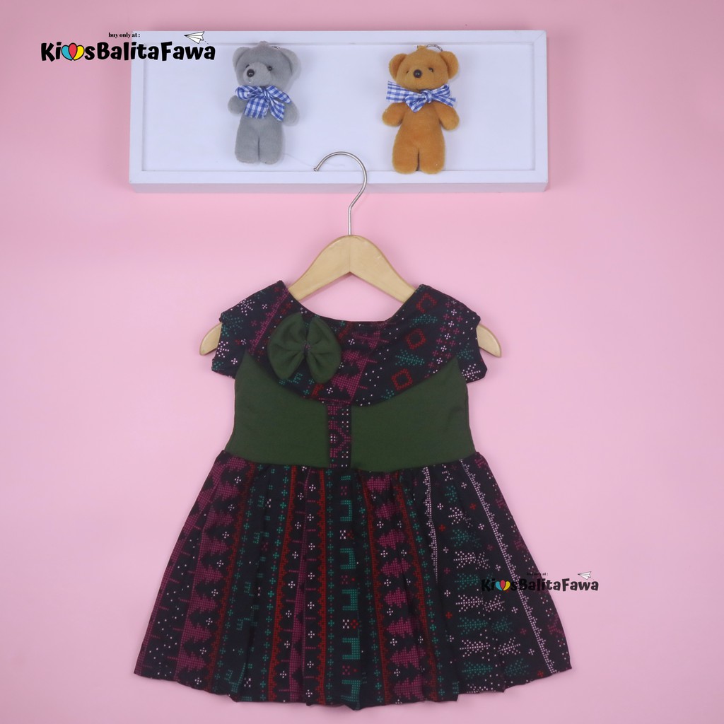 Dress Evelin Baby New Born Baru Lahir / COD Baju Anak Baby Perempuan Bayi Girl Lucu Harga Konveksi babycinnamon