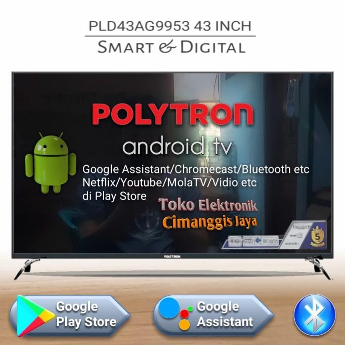 TV LED POLYTRON 43 INCH SMART DIGITAL