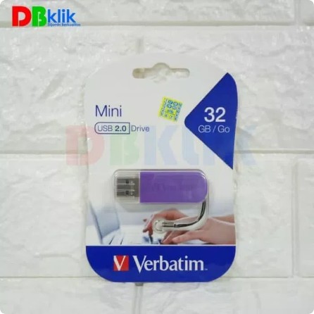 Verbatim Mini USB Drive 32GB &quot;Violet&quot;