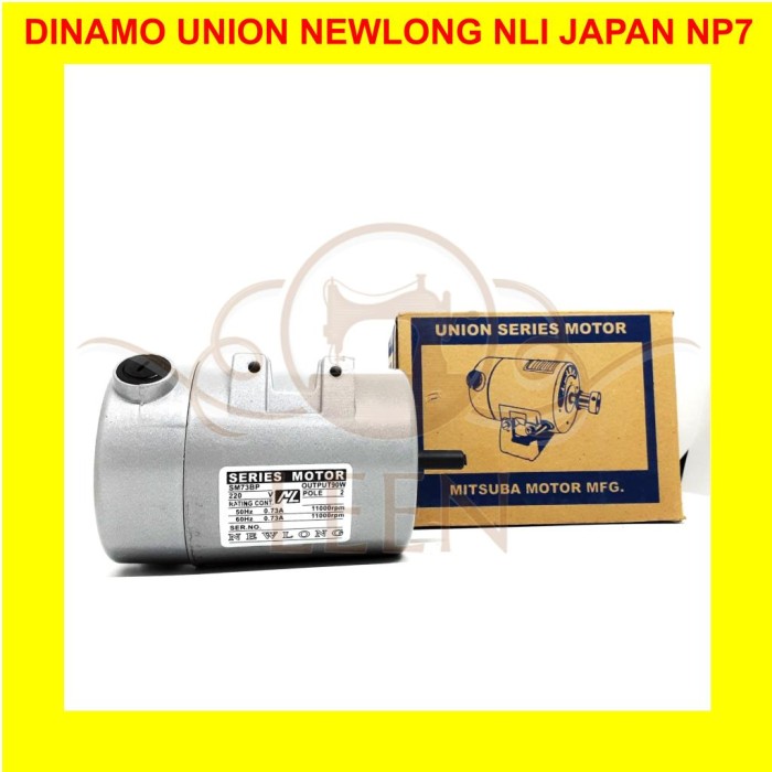 Dinamo Union Newlong NP7 (NLI) GRADE A Mesin Jahit Karung LEEN