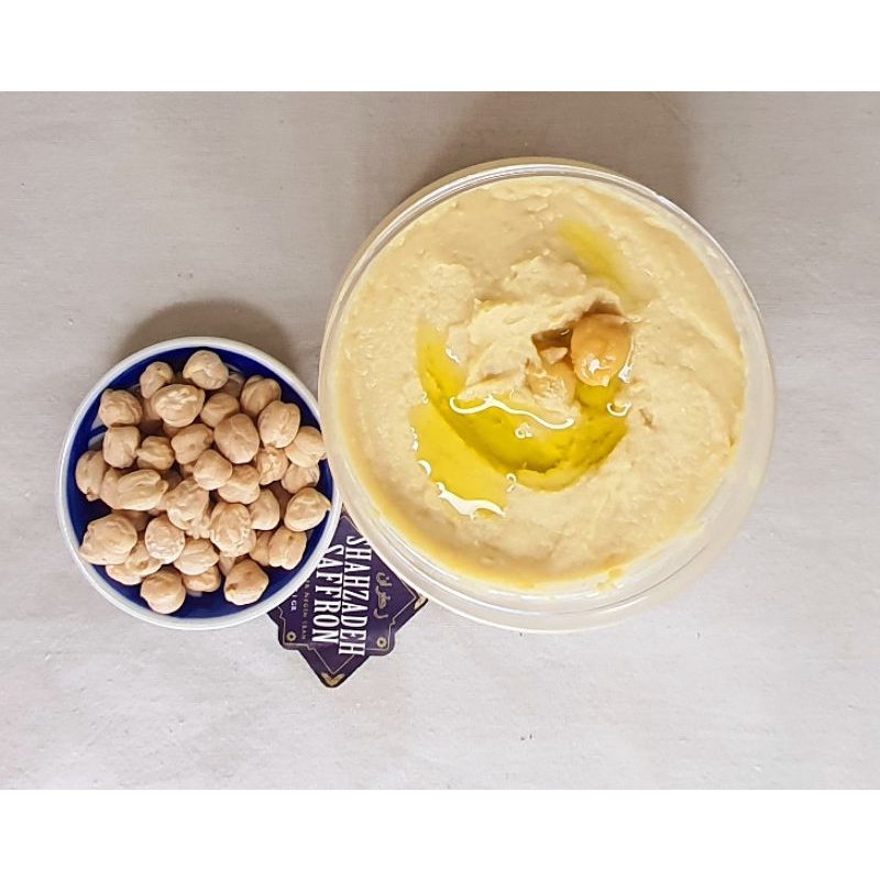 

Hummus,Lemon, Salt and Olive Oil - 350gr
