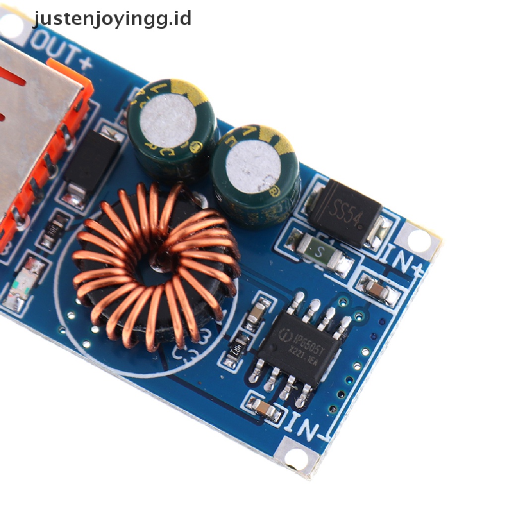 // justenjoyingg.id // USB DC Step Down Module 12V 24V To QC3.0 Phone Fast Charge for Huawei Samsung ~