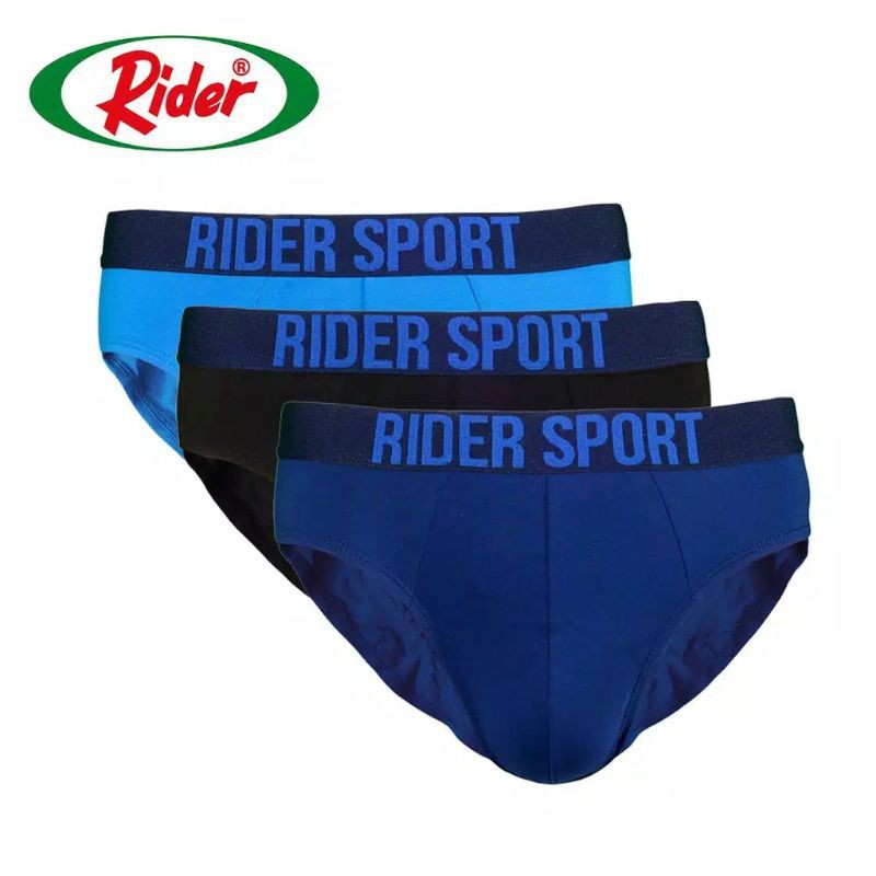 Celana Dalam RIDER R781B Sport Brief Isi 3 ORIGINAL 100%/modernjombang