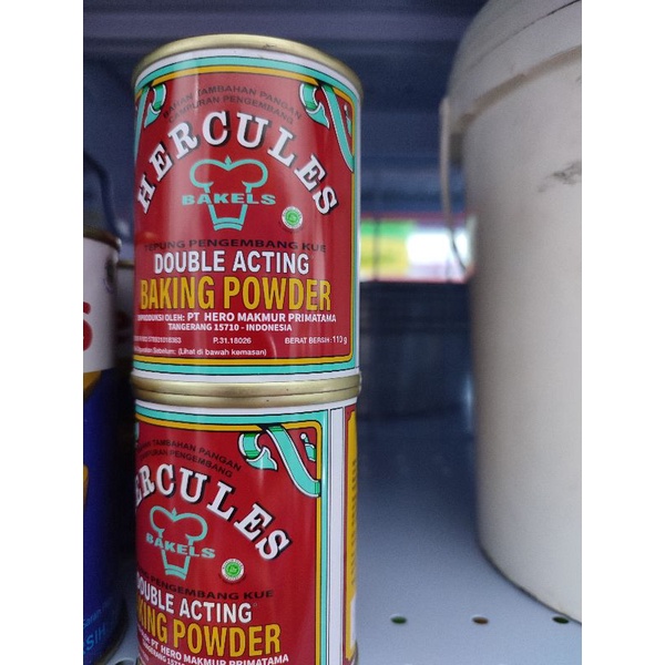 

[ 110 GRAM ] Baking Powder Double Acting Hercules 110 Gram